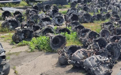 Акция в автоморга в Перник: Иззеха части с предполагаем престъпен произход