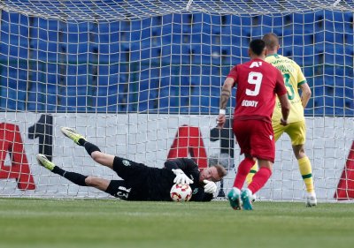 ЦСКА се класира на финала за Купата на България след нулево равенство с Лудогорец