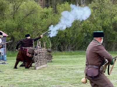 Историческа възстановка на Априлското въстание в село Голема Раковица