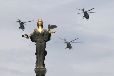 Тренировъчни полети над София преди Деня на храбростта