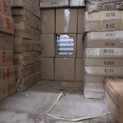 Border Police Detained Romanian Truck Loaded with 1.5 Million Smuggled Cigarettes