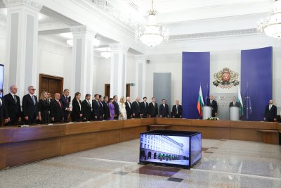 Церемония в Министерския съвет по приемане и предаване на властта