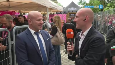 Енчо Керязов: Джиро д'Италия е прекрасен начин, да презентираме България пред света
