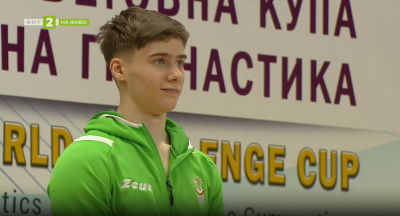 Йоан Иванов се качи на подиума във Варна със сребро на успоредка