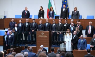 Radev Cabinet Sworn in Before Parliament