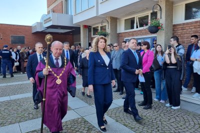 Във Велико Търново президентът Илияна Йотова припомни великото дело на светите братя Кирил и Методий