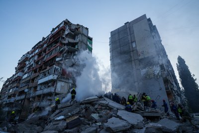 Поредна масирана руска атака с дронове в Киев