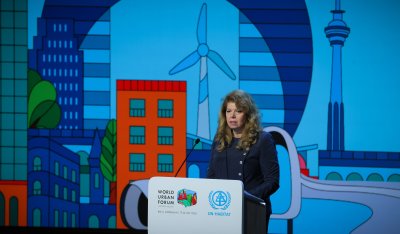 President Iotova at World Urban Forum Summit in Baku: &ldquo;A modern city is not about skyscrapers and technology, but about safety and dignity for the most vulnerable.&rdquo;