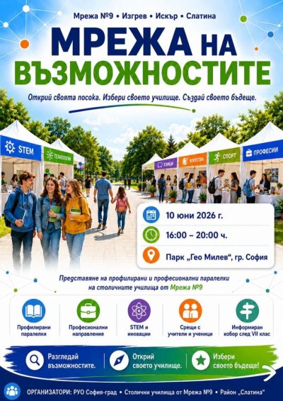 Алея на образованието събира училища и ученици