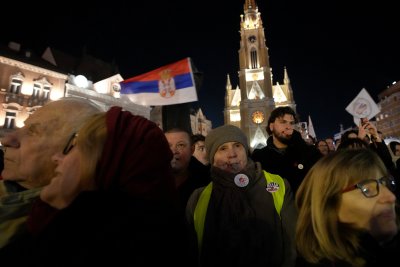 В сръбския град Нови Сад се проведе масов протест срещу