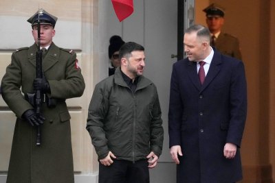 Украинският президент Володимир Зеленски върна на Полша Ордена на Белия