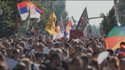 Недоволство в Сърбия: Протест срещу управляващите в Нови Сад