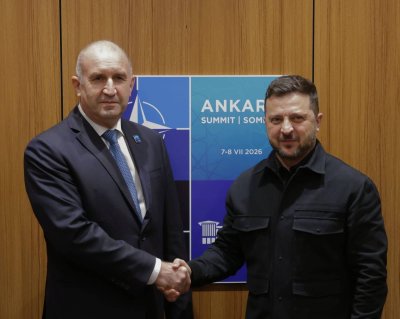 Prime Minister Rumen Radev met with Ukrainian President Volodymyr Zelenskyy in Ankara