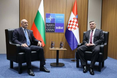Министър председателят Румен Радев обсъди с президента на Хърватия Зоран