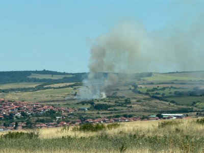 Пожар е възникнал край Луковит