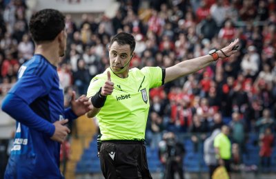 БФС обяви съдийските назначения за третия кръг на Първа лига