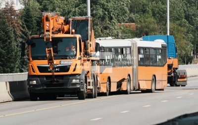 Bus Involved In Crash on Sofia&rsquo;s Tsarigradsko Shose Towed Away, Traffic Restored
