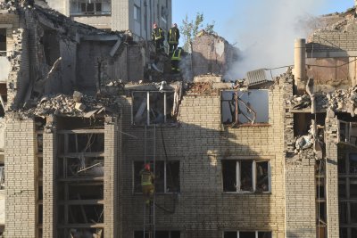 Руска балистична ракета удари на метри от литовското посолство в Киев