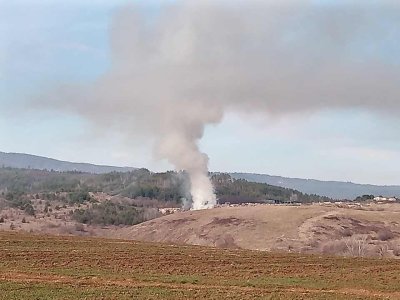 Пожар край Кюстендил: Гори сметището край село Радловци