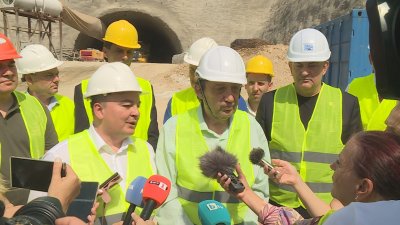 Обходният път на Кресна ще бъде завършен до края на следващата година (СНИМКИ)