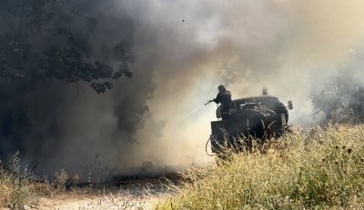 Пожарът край Хасково: 5000 декара са унищожени от огнената стихия