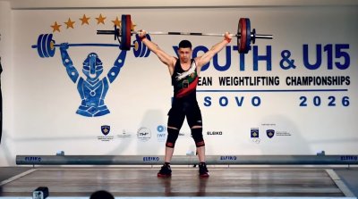 Виктор Костадинов донесе нов бронз за България на европейското по щанги