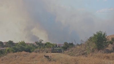 Над 12 хиляди декара обхвана големият пожар в Хасковско