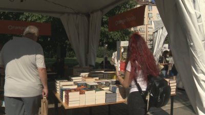 "Алея на книгата" в София от днес до 13 септември