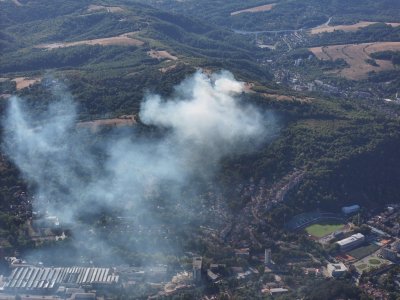 Втори пожар е възникнал в Габрово, този път в района на квартал &bdquo;Горни Бакойци&ldquo;