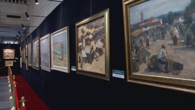 "България в картини и сезони" откриха в БНБ (СНИМКИ)