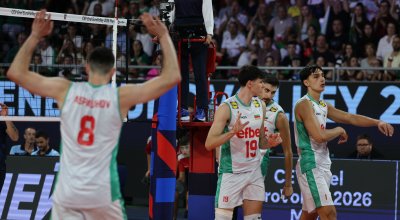 Очаквайте на живо: България - Полша на Евроволей 2026