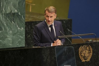 Макрон предупреди от трибуната на ООН, че в света "се завръща законът на джунглата"