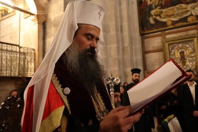 Патриарх Даниил в Йерусалим: Молим се за мир сред всички народи и изповедания