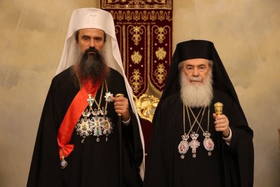Започна мирното посещение на Българския патриарх Даниил в Йерусалимската патриаршия