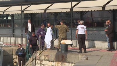 Спасителна операция: В очакване на пострадалите моряци след инцидента с двата кораба