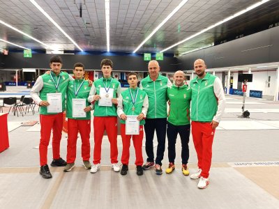 България спечели четири медала на Европейската купа по фехтовка с оръжие шпага за кадети и кадетки до 17 г. в Солун