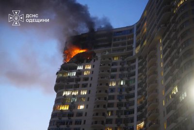 Руската армия удари жилищна сграда в Одеса