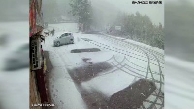 It Started Snowing at Shipka Pass (VIDEO)