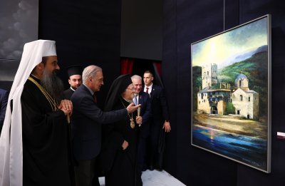 Патриарх Даниил и Вселенският патриарх Вартоломей откриха изложбата "Света гора в София" в НДК