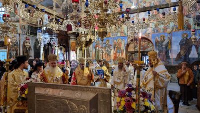 Bachkovo Monastery Celebrates the Feast of Glorification of Holy Relics of Patriarch Saint Euthymius of Tarnovo