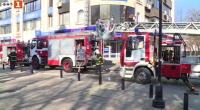 Пожар избухна в бизнес сграда в центъра на Русе