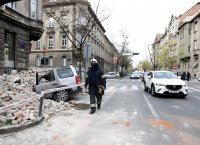 снимка 6 Улиците на Загреб след силното земетресение (СНИМКИ)