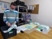 Малко немско предприятие в Пловдив преустрои дейността си в подкрепа на медиците