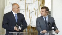 Бойко Борисов разговаря с президента на Френската република Еманюел Макрон