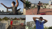 Кубински таланти тренират по покривите на Хавана