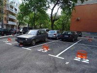 Нов тротоар и паркинг в пловдивския район "Северен"