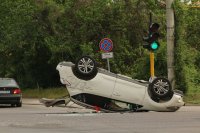 Тежка катастрофа на „Цариградско шосе” в София, няма жертви