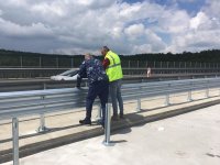 Премиерът инспектира ремонта на виадукта на 20-и км на АМ „Тракия“