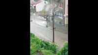 Наводнена улица в Дупница