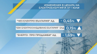 Обсъждат цените на тока от 1 юли